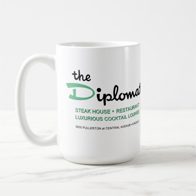 Mug The Diplomat Restaurant, Chicago, IL (Gauche)