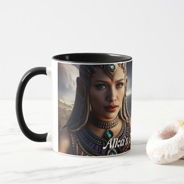 Mug Thé du matin d'Alka personnalisé (Avec donut)