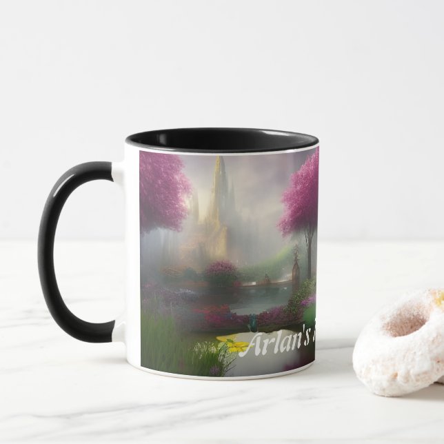 Mug Thé du matin d'Arlan personnalisable (Avec donut)