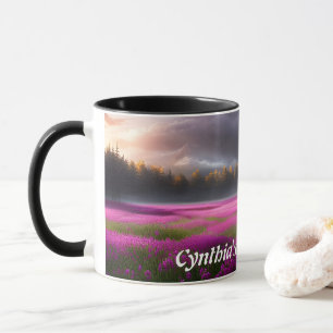 Mug Thé du matin de Cynthia personnalisable