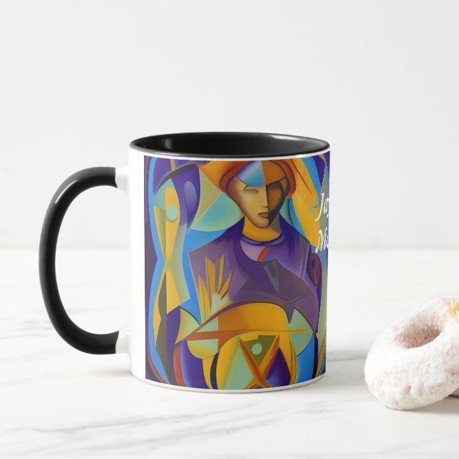 Mug Thé du matin de Jayesh personnalisé (Avec donut)
