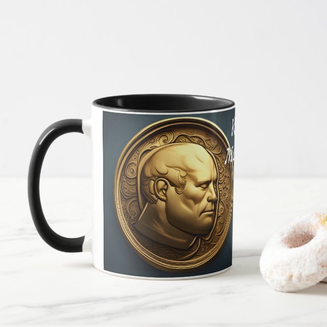 Mug Thé du matin de Kru personnalisé (Avec donut)