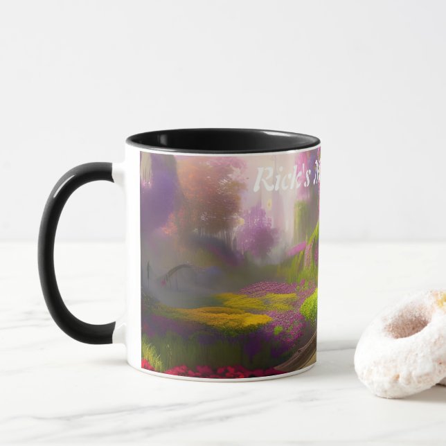 Mug Thé du matin de Rick personnalisable (Avec donut)