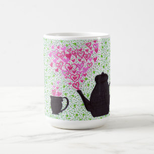 Mug - Thé et Coeurs