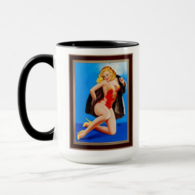 Mug The Feed Of Mink par Peter Driben (Gauche)