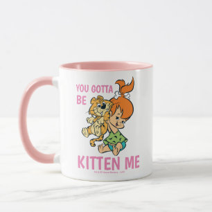 Mug The Flintstones Pebbles & Her Tiger