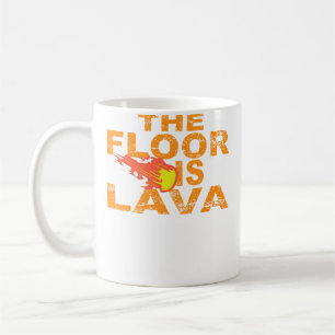 Mug The Floor Is Lava Running Parkour