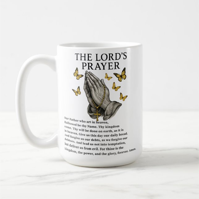 Mug The Lord's Prayer  (Gauche)