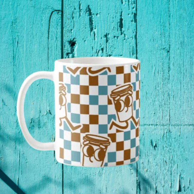 Mug Thé & Marron Vérification Café (Créateur téléchargé)