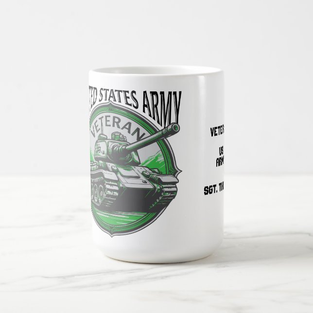 Mug The United States Military Tank "Retired" (Centre)