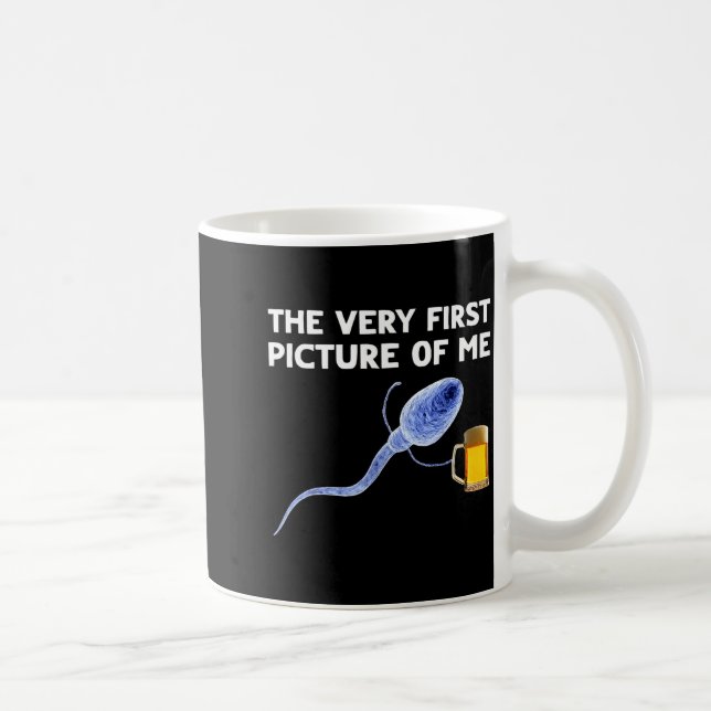 Mug The Very First Cture Of Me Funny Sperm Holding Bee (Droite)