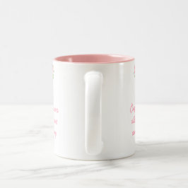 Mug - The Worth of a Woman Collection Zweifarbige Tasse