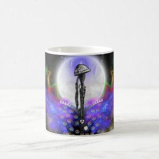 Mug The zipper of peace 2- Cup (básic) Free Woman