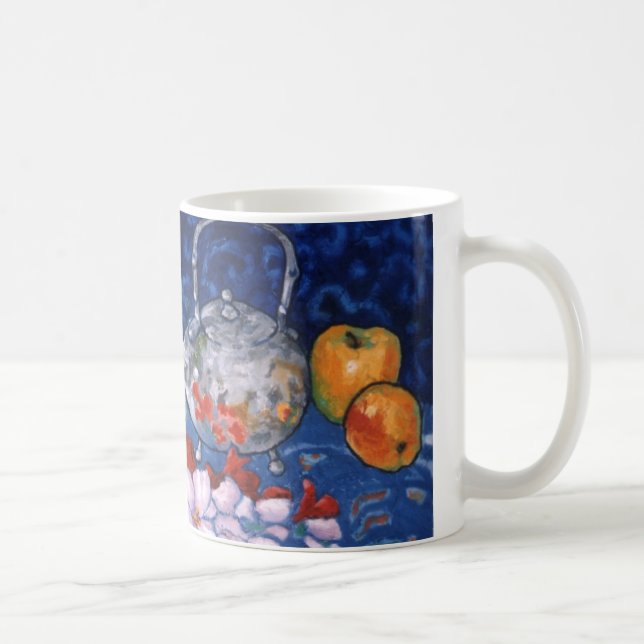 Mug Théière et gladioli (Droite)