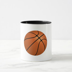 Mug Thème de fête d'anniversaire de basket