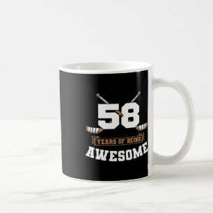 Mug Thème de fête sportive pour 58e anniversaire de ho
