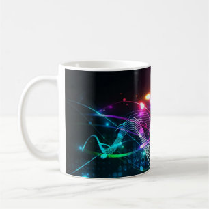 Mug Thème de musique Conception de la notation musical
