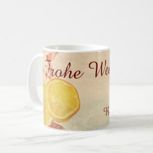 Mug Thème de Noël avec des fruits...