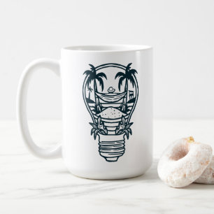 Mug Thème de vacances d'été