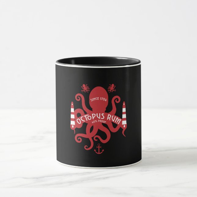 Mug Thème Et Imaginaire De La Mer | Octopus| Nautique (Centre)
