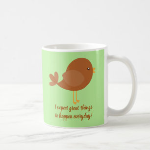 Mug Thème Oiseau Affirmation positive
