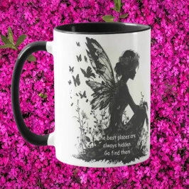 Mug Thème Silhouette Fée