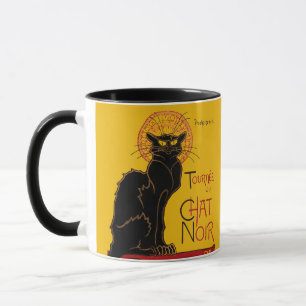Mug Theophile Steinlen - Le Chat Noir Vintage
