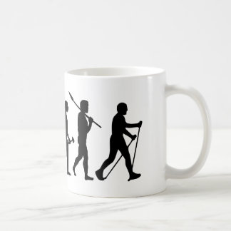 Mug Théorie de l'évolution de Nordic Walking
