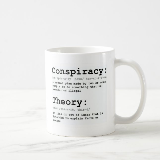 Mug Théorie du complot (Droite)