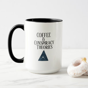 Mug Théories amusantes du café et du complot