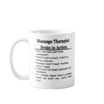 Thérapeute de massage drôle