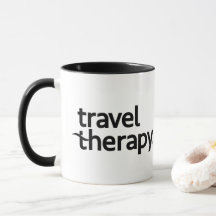 Mug Thérapie de Voyage | Tasse de Voyage 