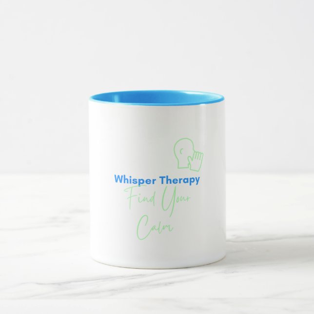 Mug Thérapie Whisper : Trouvez Votre Calme (Centre)