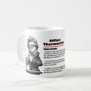 Mug Thermostat Office Humour