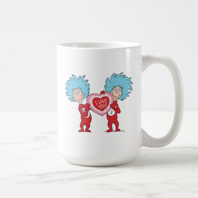 Mug Thing One Thing Two Je t'aime (Droite)