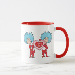 Mug Thing One Thing Two Je t'aime