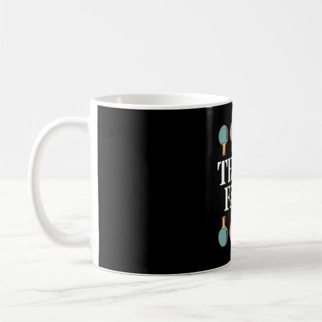 Mug Think Fast Table Tennis Gift Ping Pong Club (Gauche)