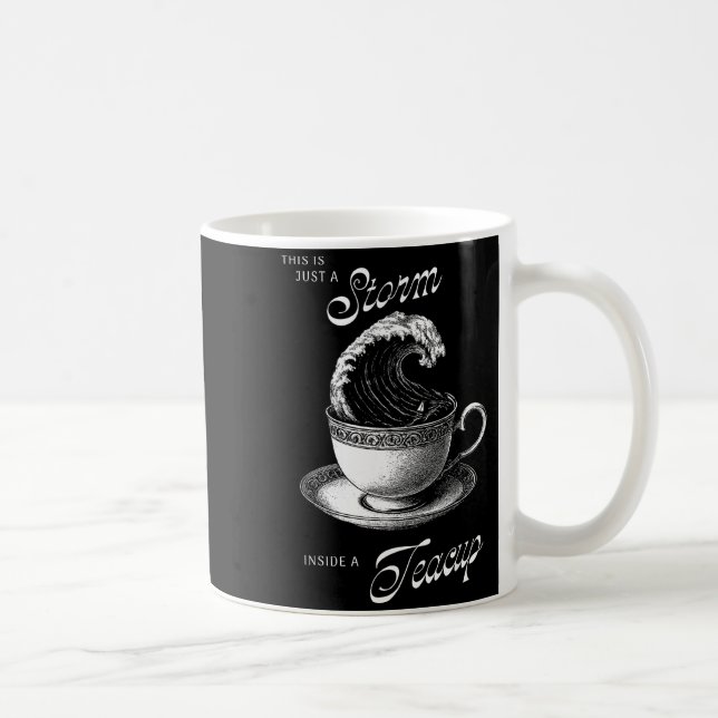Mug This Is Just A Inside A Teacup Funny Tea Lover Vin (Droite)