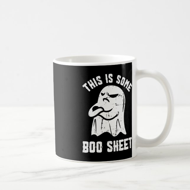 Mug This Is Some Boo Sheet Halloween Ghost Funny Men W (Droite)