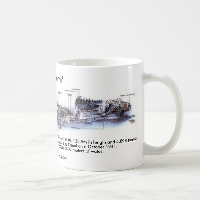 Mug thistlgormdwg, "Thistlegorm", construit chez (Droite)