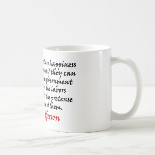 Mug Thomas Jefferson : Empêchez le gouvernement