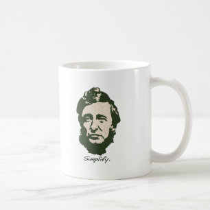 Mug Thoreau - simplifiez