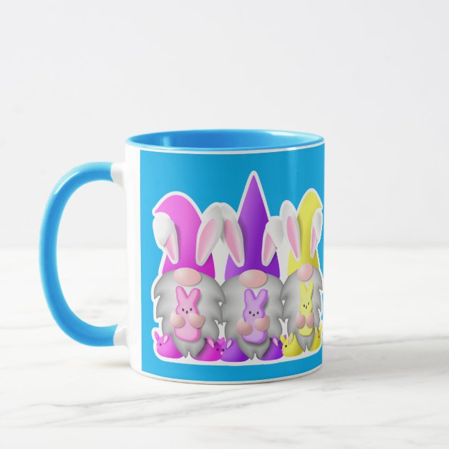Mug Three Easter Gnomes (Gauche)