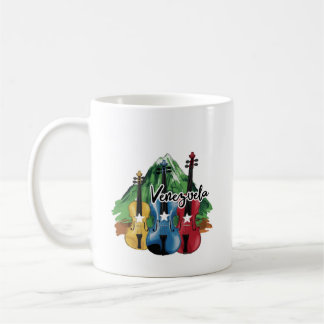 Mug three Venezuelan violins
