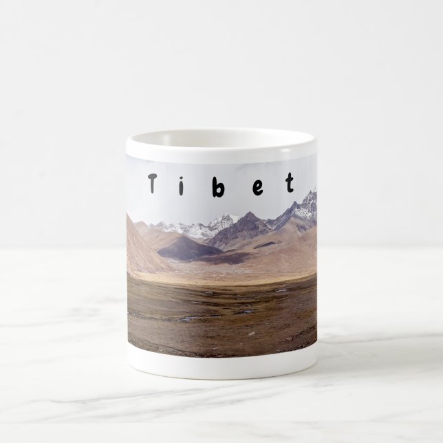 Mug Tibet - Paysage de montagne (Centre)