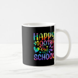 Mug Tie Dye Joyeux 100ème Jour De L'Enseignant Étudian