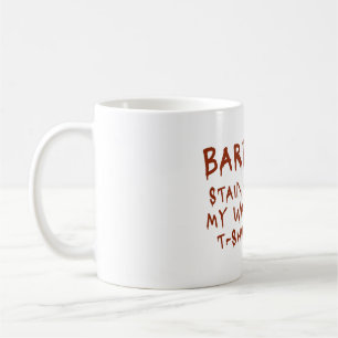 Mug Tige barbecue sur mon blanc