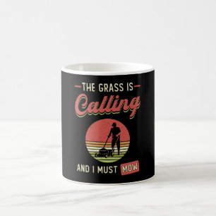 Mug Tige De Pelouse L'Herbe Appelle Le Tir De Pelouse 