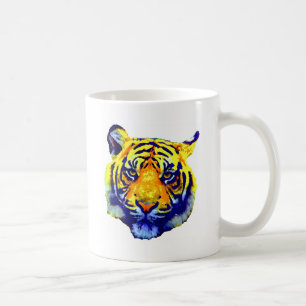 Mug Tiger Eyes Pop Art
