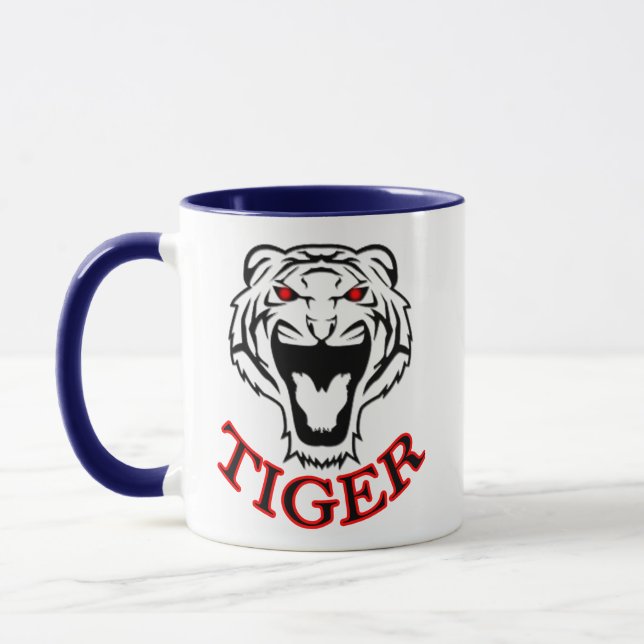 Mug Tiger vient d'avoir été enregistré. (Gauche)